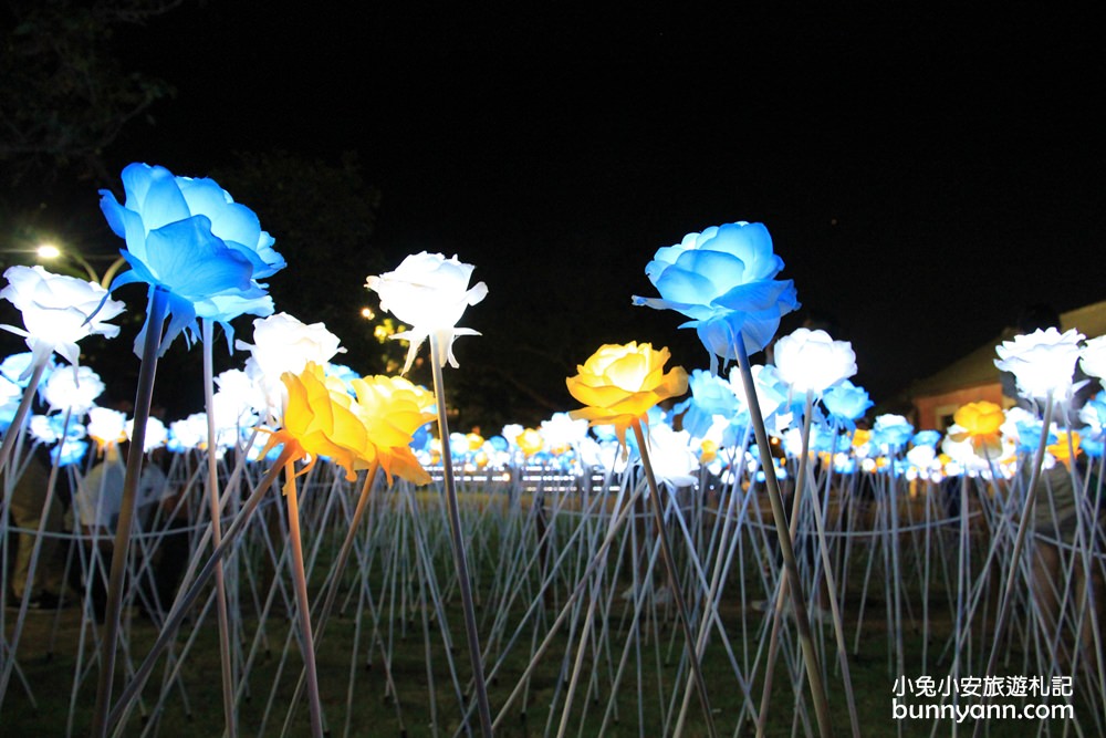 淡水景點》淡水海關碼頭，夜晚約會散步首選，夏日閃亮燈海美麗登場～