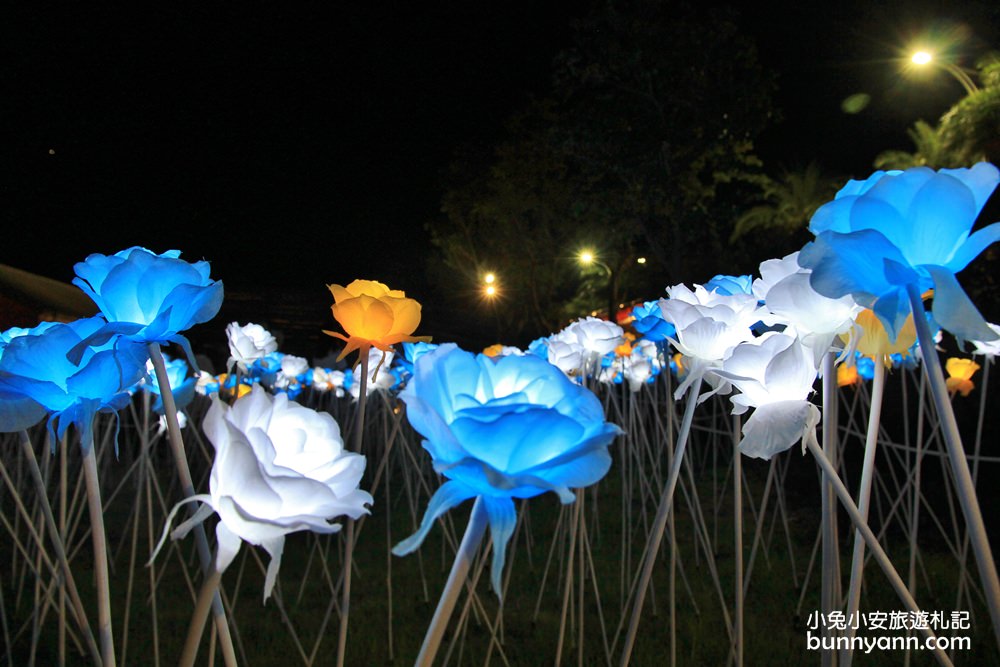 淡水景點》淡水海關碼頭，夜晚約會散步首選，夏日閃亮燈海美麗登場～