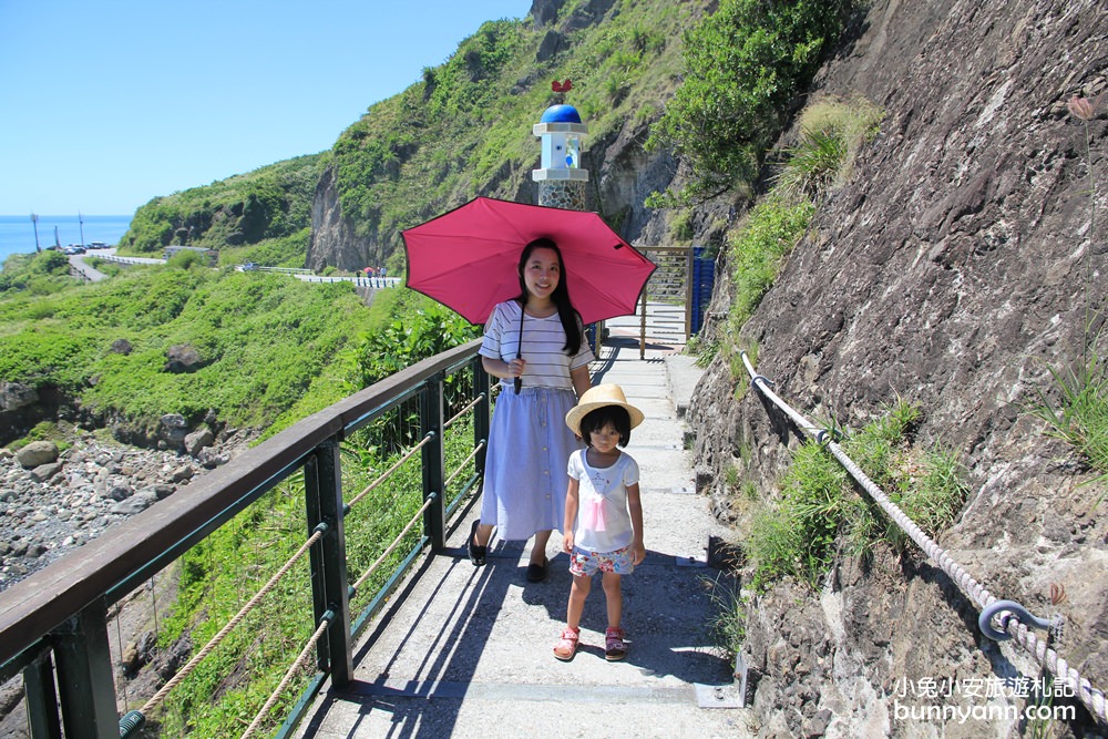 花蓮豐濱親不知子天空步道，透明玻璃步道最美看海視野，湛藍太平洋無限美~