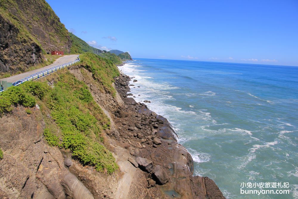 花蓮豐濱親不知子天空步道，透明玻璃步道最美看海視野，湛藍太平洋無限美~