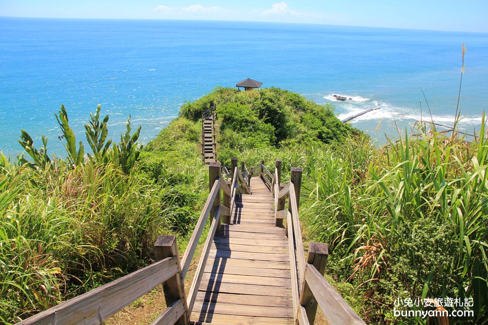 花蓮【大石鼻山步道】最美的靠海龜庵山步道，看海視野非常好。