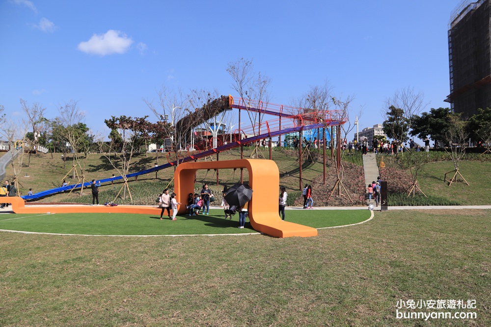 桃園「風禾公園」嗨玩滾輪溜滑梯，溜滑梯主題公園一日遊。