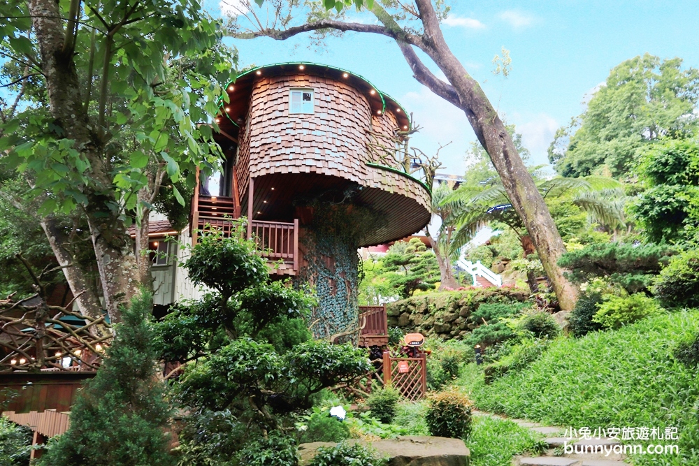 『苗栗新景點』南庄蘇維拉莊園，離天空很近的山嵐森林莊園～