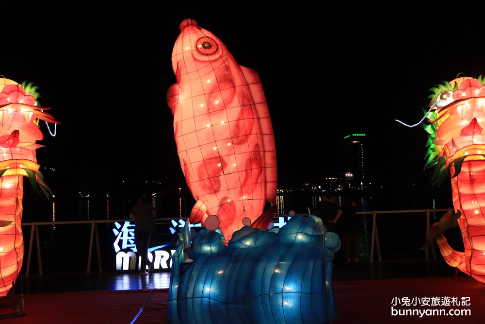 基隆景點》2019中元祭燈會，超美水鑽星空隧道、飛龍花燈，最美海線賞燈一日遊～