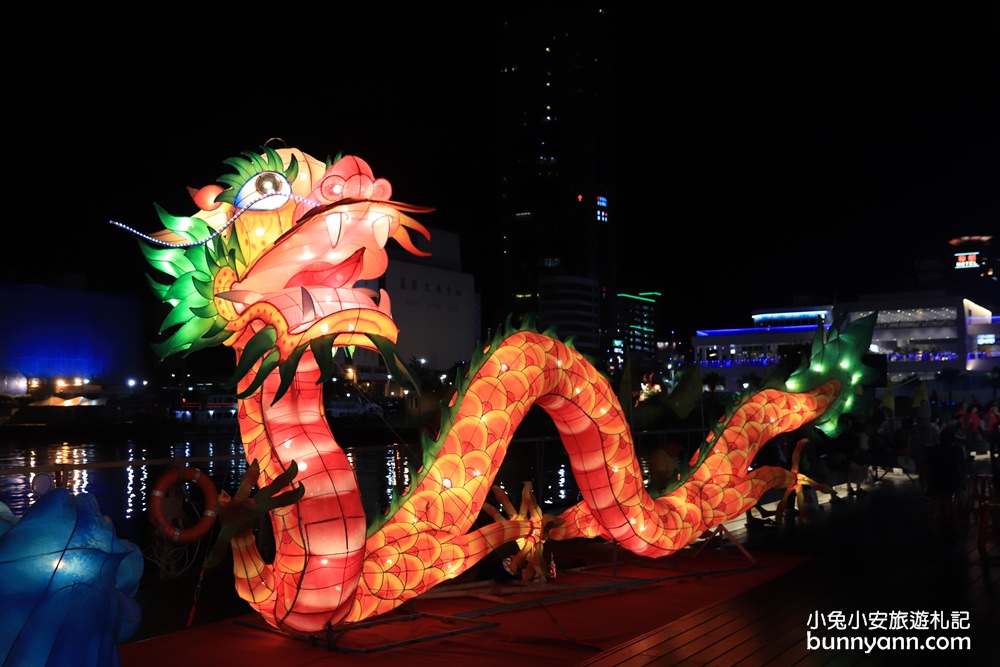 基隆景點》2019中元祭燈會，超美水鑽星空隧道、飛龍花燈，最美海線賞燈一日遊～