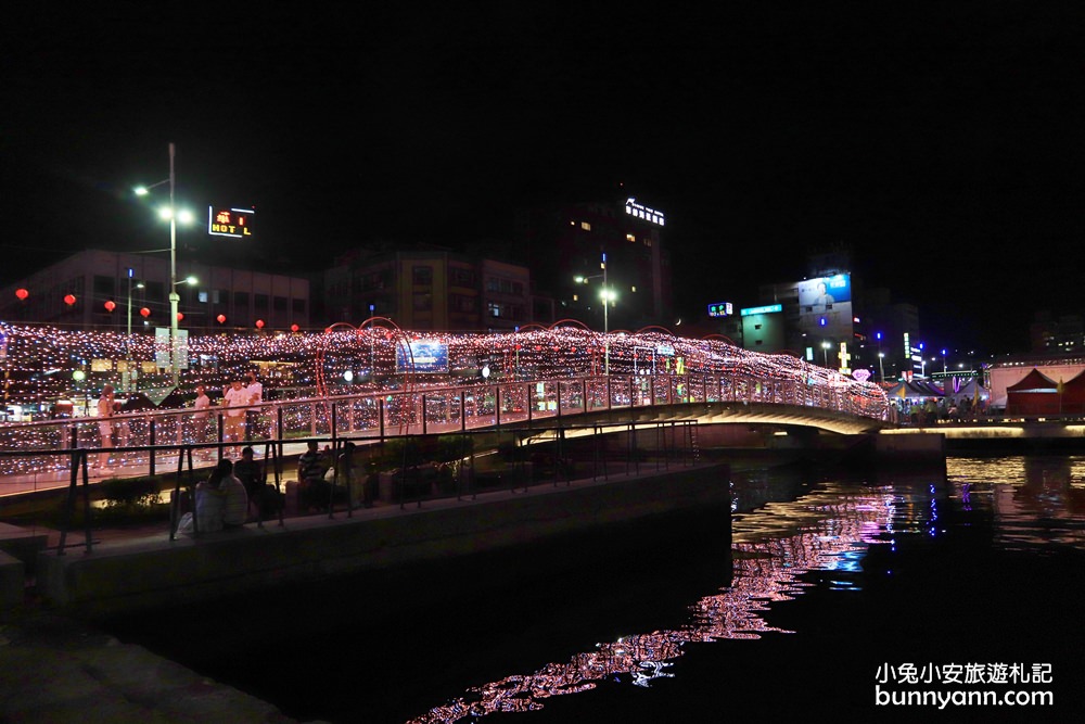 基隆景點》2019中元祭燈會，超美水鑽星空隧道、飛龍花燈，最美海線賞燈一日遊～