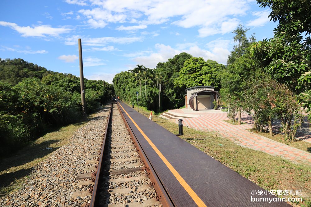 苗栗舊山線鐵道自行車，推薦必踩路線，山谷鐵軌鋼橋無限美