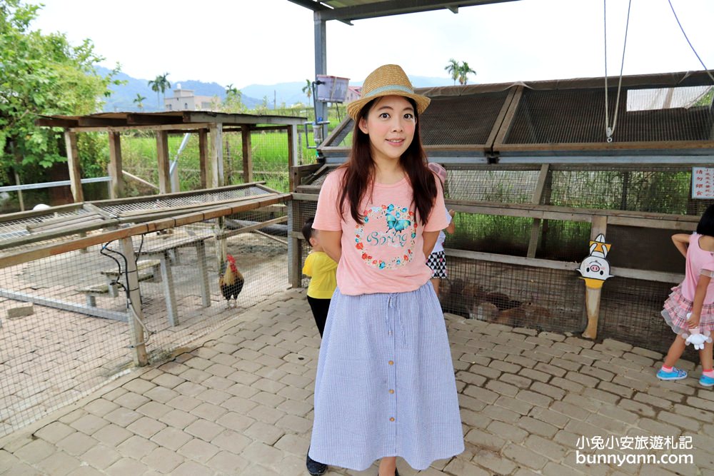 苗栗景點》棗莊可愛動物庭園，免費玩迷你農場，親子沙坑與美麗田野風光~