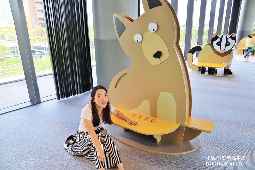 台南【南科考古館】貓頭鷹圖書館小朋友最喜歡的室內景點