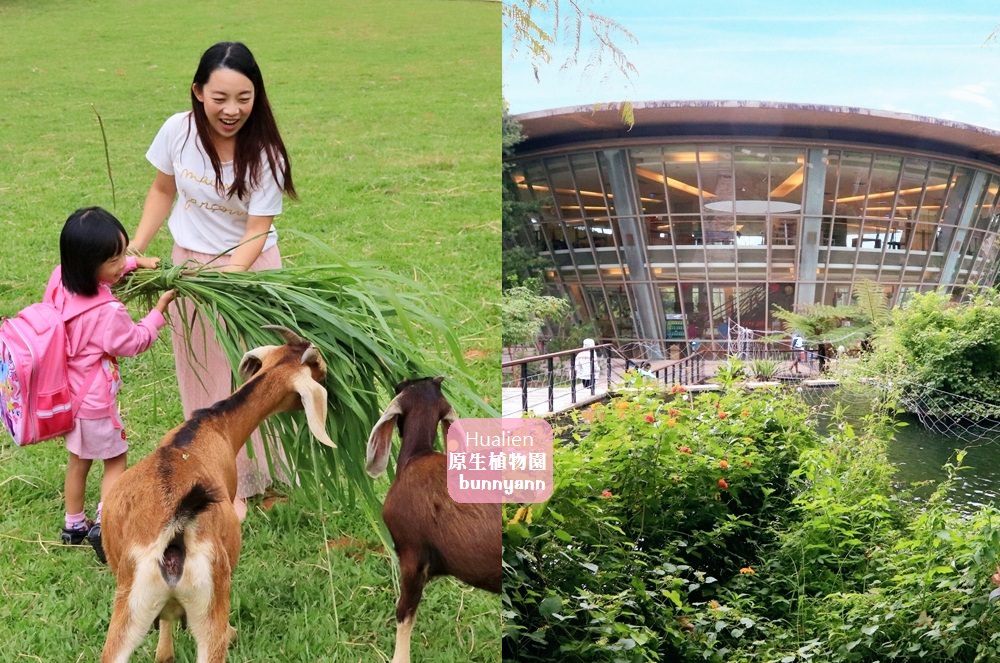 台東景點》原生應用植物園，我被羊跟鴕鳥包圍了！隱藏版菇菇鍋吃到飽～