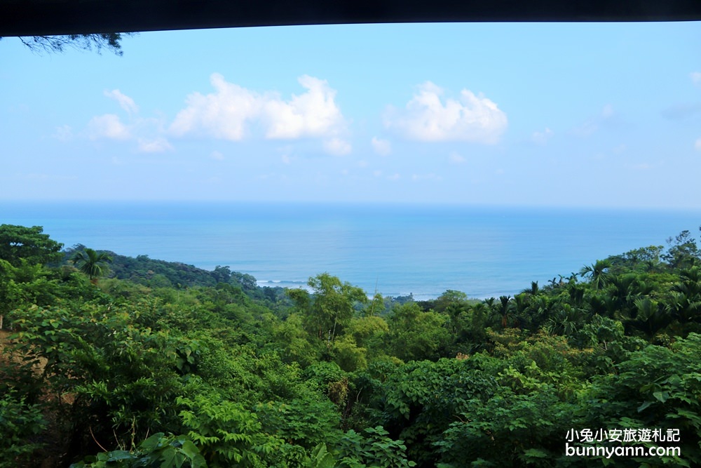 台東海景推薦》星龍花園咖啡，無死角美麗海景，坐落山頂秘境花園