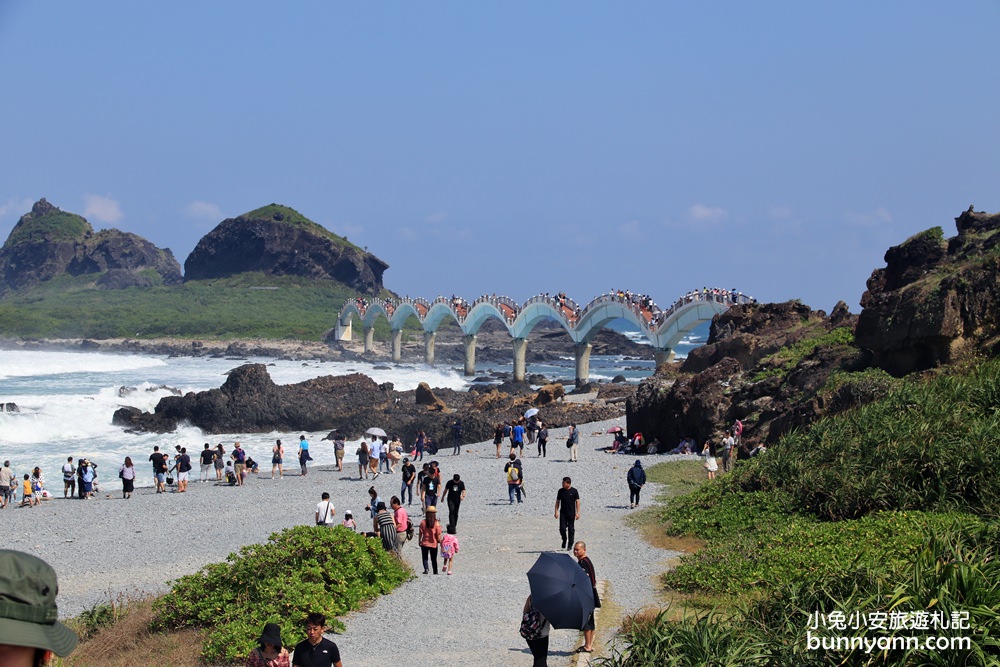 台東三仙台最美跨海八拱橋，蔚藍海岸美如仙境