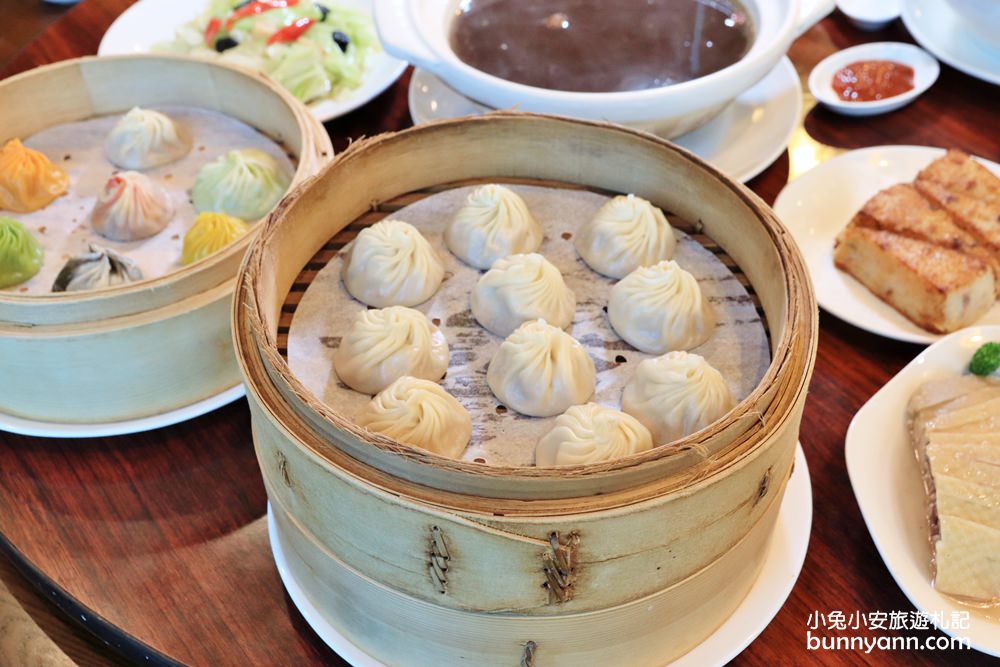 台北食錄》江南風點水樓！內行人推薦小籠包，新主打黑蒜特餐，一起滿滿元氣～