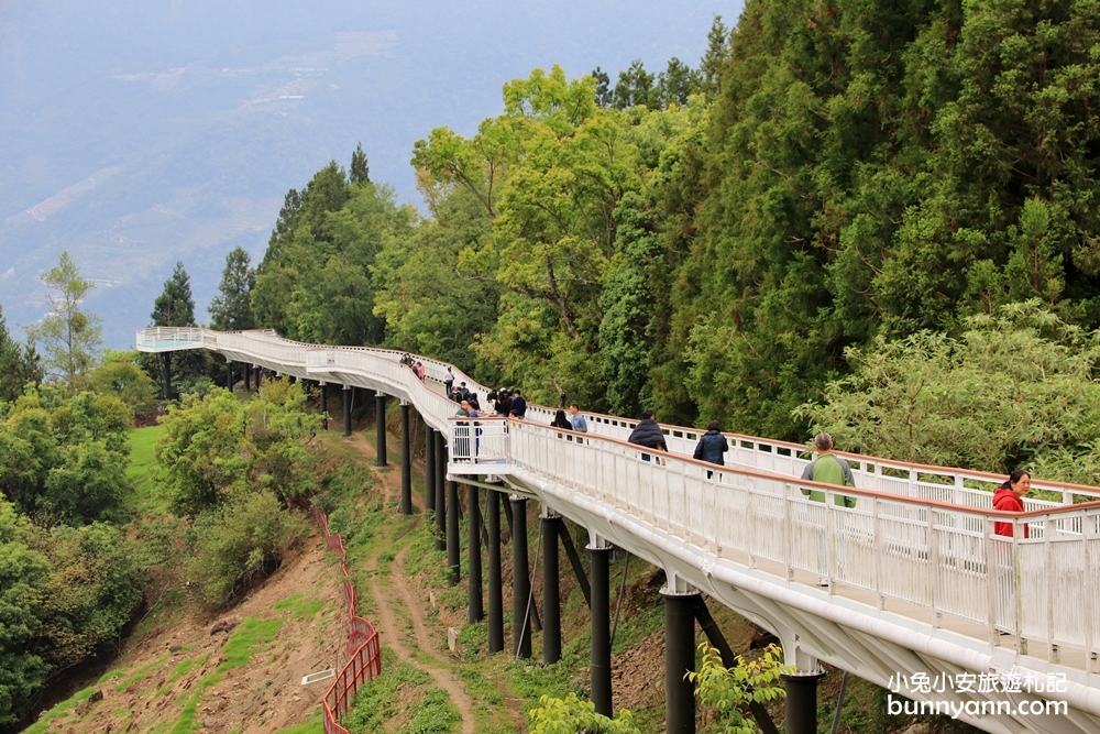 南投【清境天空步道】最美高空景觀步道伸手就能摸到雲朵