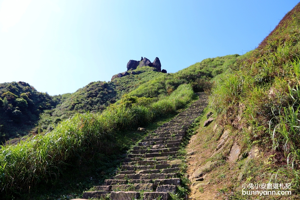 新北瑞芳【無耳茶壺山步道】180度金瓜石無敵海景超忘憂視野!!