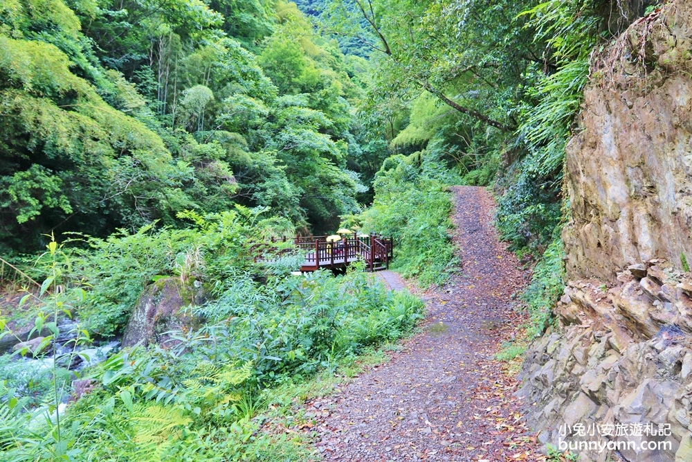 新竹尖石景點推薦！老鷹溪步道，20分鐘賞山谷飛瀑一日遊