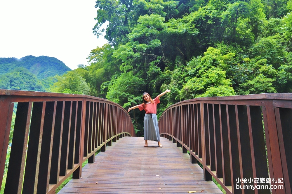 新竹尖石景點推薦！老鷹溪步道，20分鐘賞山谷飛瀑一日遊