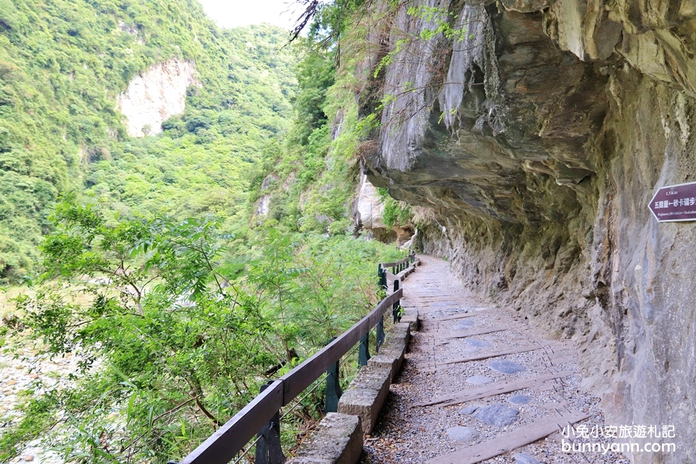 【砂卡礑步道】花蓮絕對美境神秘谷，入門級森林小徑，環境、交通介紹。