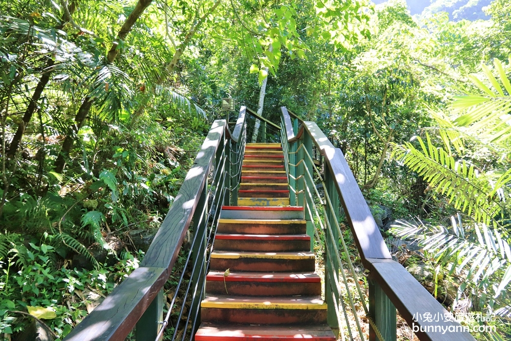 花蓮景點小錐麓步道，15分鐘攻略兩條吊橋與太魯閣河谷。