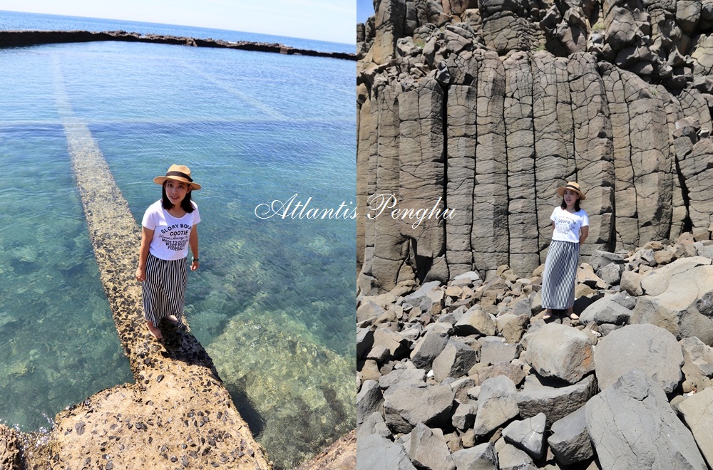 澎湖景點》唯美境界！通往海底世界通道池西岩瀑，夏日澎湖跳島行必踩景點！