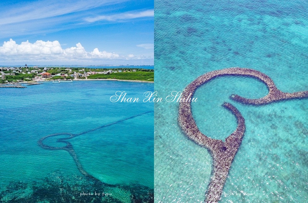 澎湖景點》找到深海翡翠項鍊！池西虎目滬單心石滬，海岸美麗秘境！