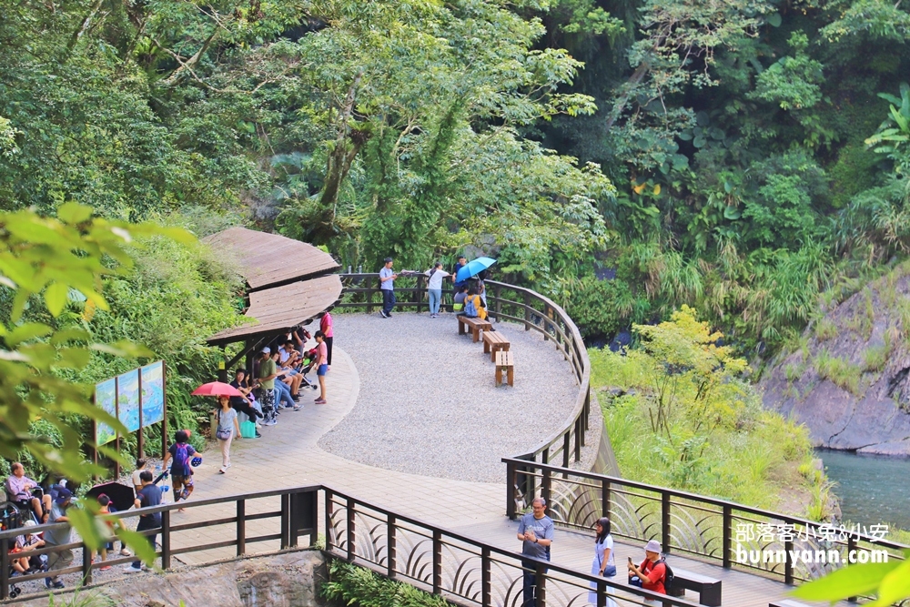 【內洞森林遊樂區】幫你找到步行30分鐘就能欣賞到瀑布的烏來森林園區