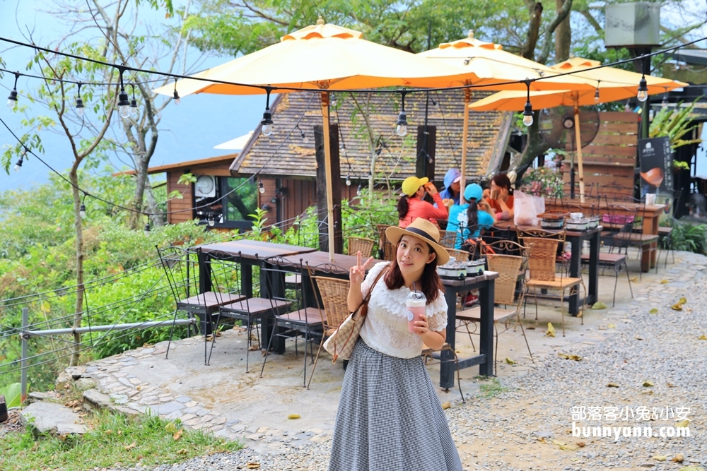 屏東【清靜莊園】小木屋咖啡店，無死角視野下午茶超美