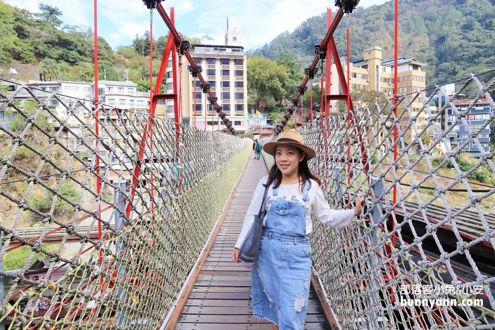 谷關吊橋，谷關人氣景點推薦，橫跨溪谷的私房吊橋