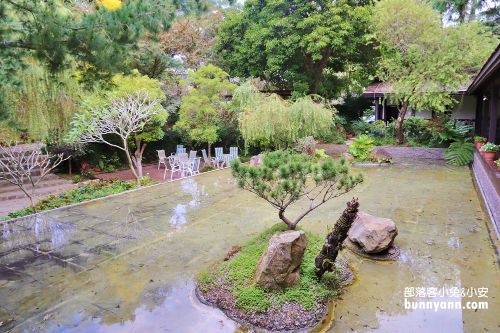 石風溫泉渡假城堡｜超美日式茶屋下午茶，泡完湯暖呼呼好療癒。