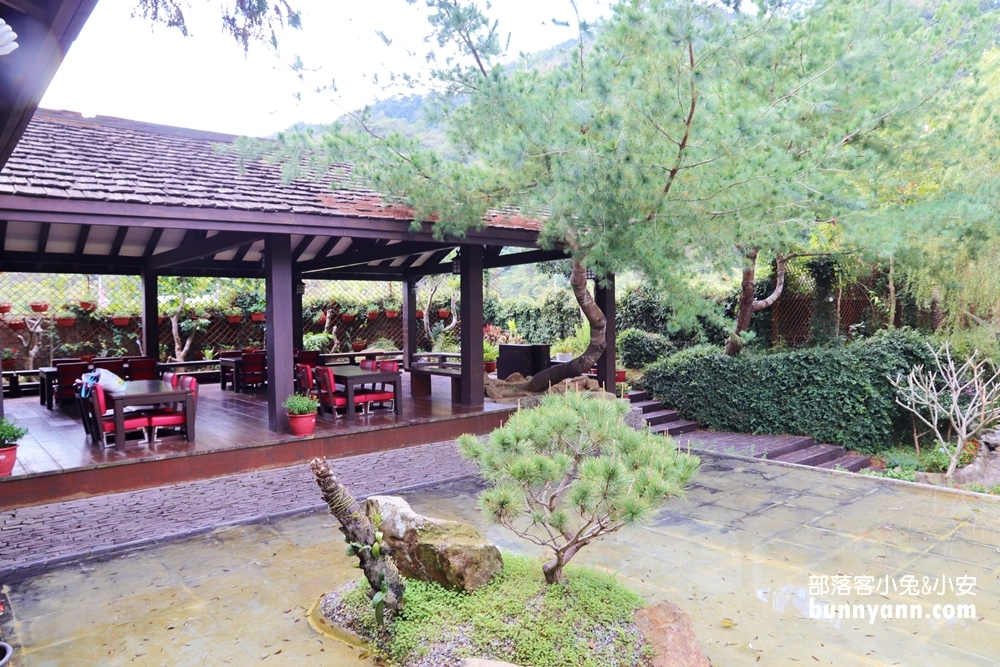 石風溫泉渡假城堡｜超美日式茶屋下午茶，泡完湯暖呼呼好療癒。