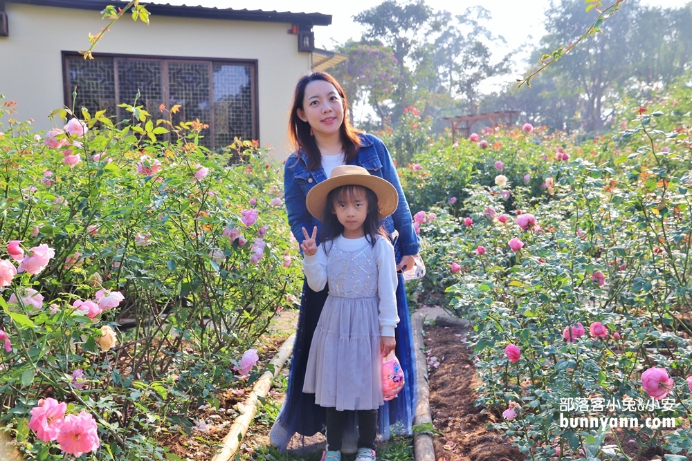 苗栗免費景點》雅聞香草植物工廠，玫瑰花園、哈比小屋隨你拍