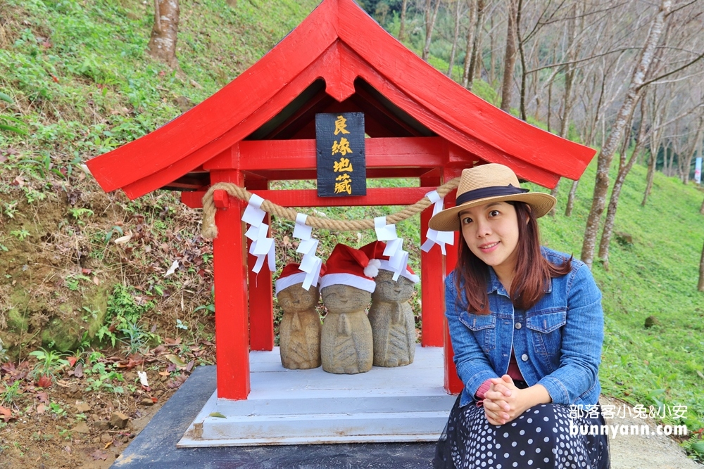 翠墨莊園｜桃園森林系小旅行，美拍鳥居地藏神社。