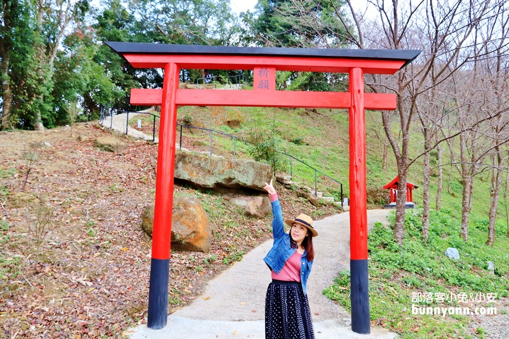 翠墨莊園｜桃園森林系小旅行，美拍鳥居地藏神社。