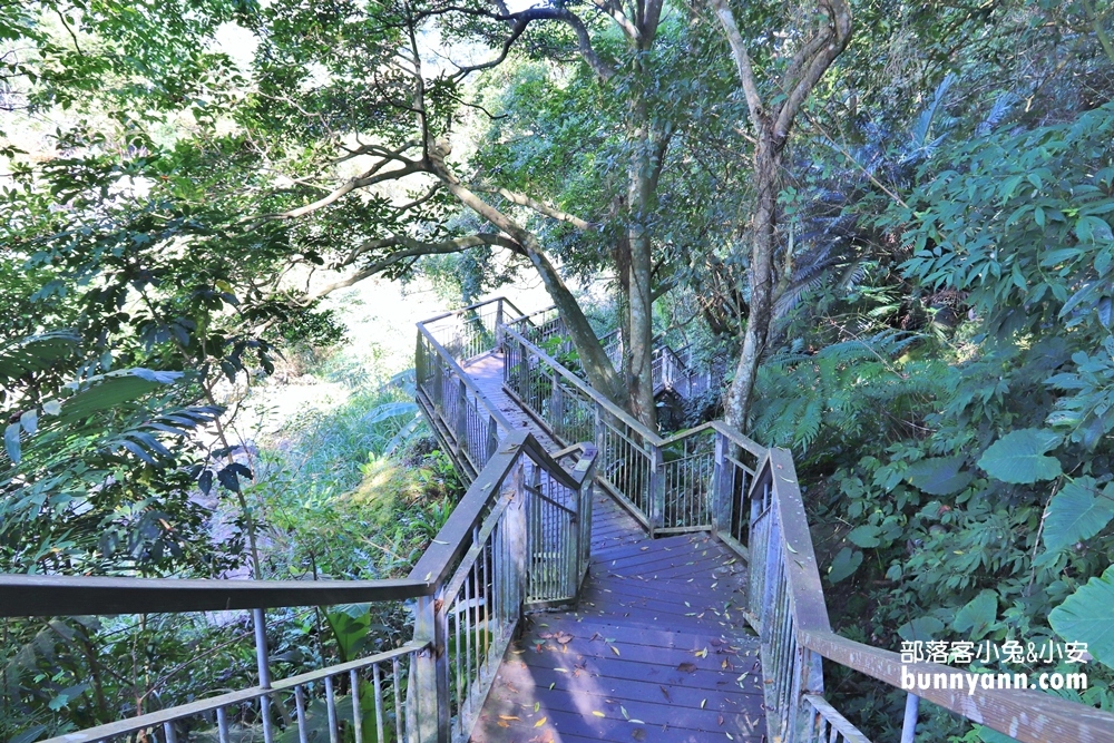 苗栗四十二份湧泉自然生態步道踏青去，翡翠綠湧泉超美的