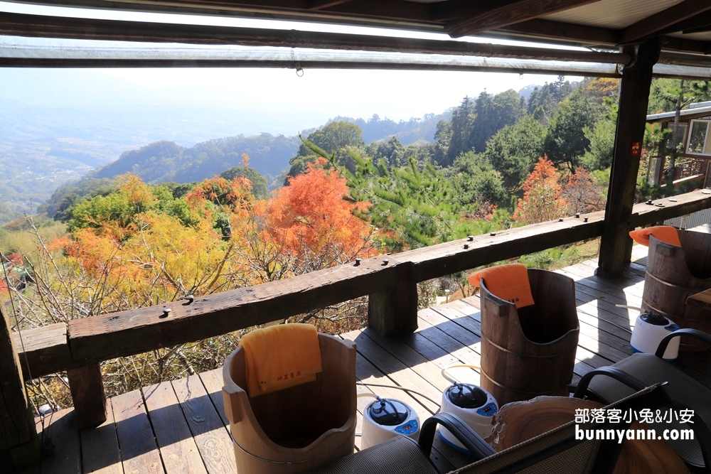 苗栗大湖【鍾鼎山林】雲海景觀咖啡廳・老薑蒸足浴值得來訪