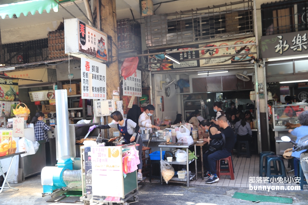 國華街美食｜推薦必吃金得春捲、富盛號碗粿，銅板價美食大集合