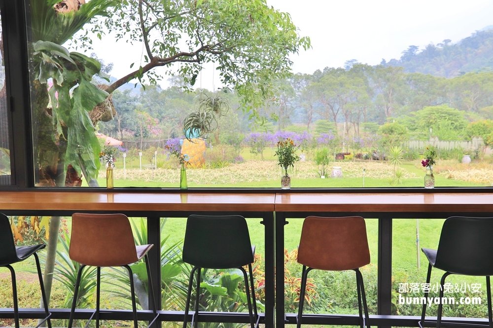 屏東》銘泉生態休閒農場，玻璃咖啡屋下午茶好Chill