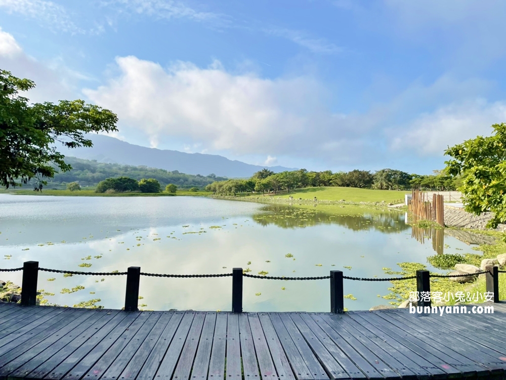 台東》明信片場景！池上大坡池夢幻湖岸，騎單車遊湖，踏青放鬆好愜意