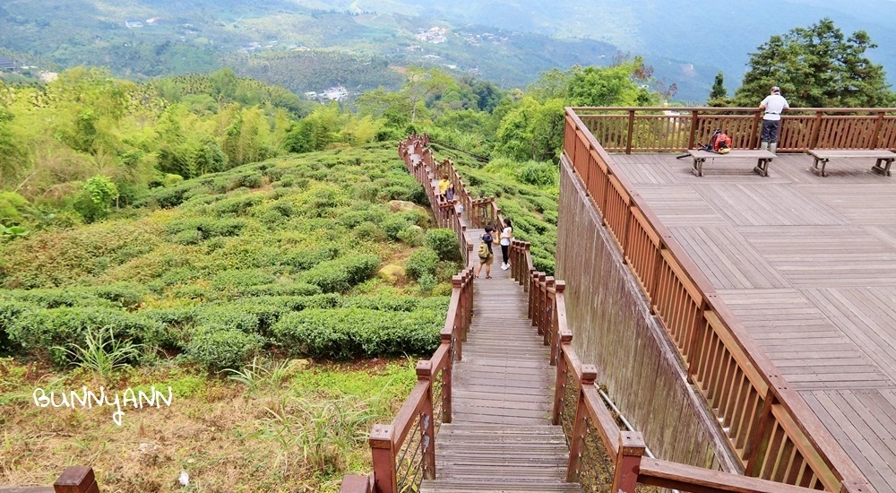 嘉義「太興岩步道」小萬里長城，五分鐘輕鬆漫步茶葉田 @小兔小安*旅遊札記