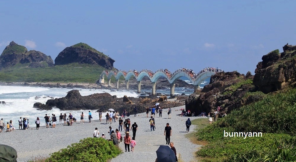 台東三仙台最美跨海八拱橋，蔚藍海岸美如仙境