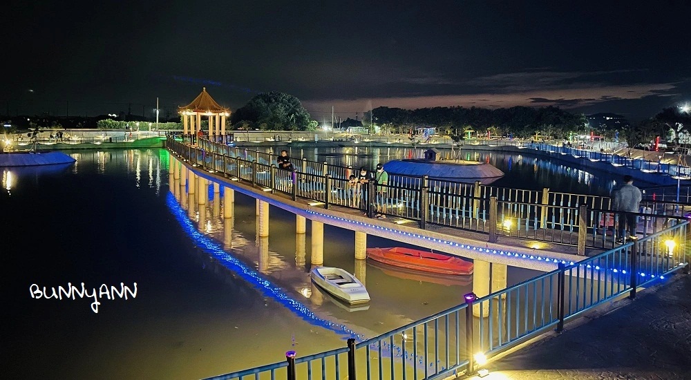 彰化二林舊社代安宮，有環湖步道、水管屋、湖景公園一次滿足 @小兔小安*旅遊札記