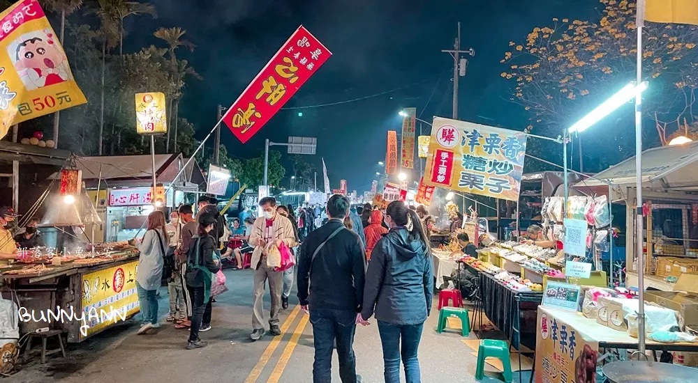 【朴子夜市】嘉義星期六才開的夜市，想吃美食就來這裡找。