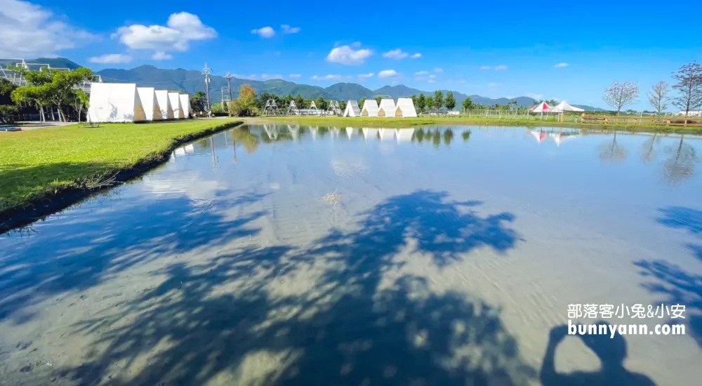 【稻庄休閒農場】來騎電動車跟餵水豚君吃飯，超美田園景色隨你賞。