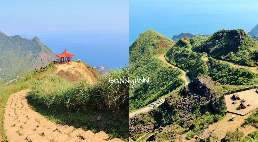 新北瑞芳【無耳茶壺山步道】180度金瓜石無敵海景超忘憂視野!! @小兔小安*旅遊札記