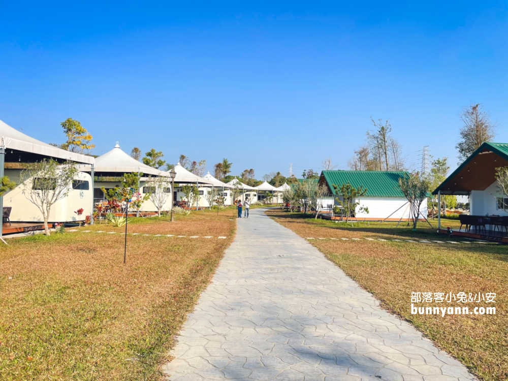 2024【一水綠舟莊園】巴里島渡假式露營區，一般遊客也能來拍美照。