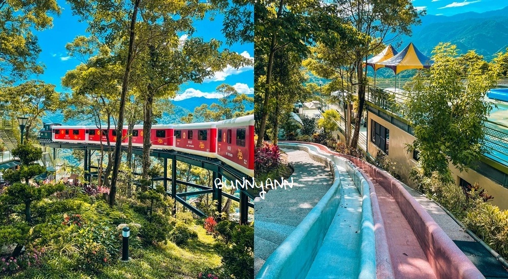 南庄【蘇維拉莊園】漂浮紅色列車與露營車，夢幻樹屋住一晚 @小兔小安*旅遊札記