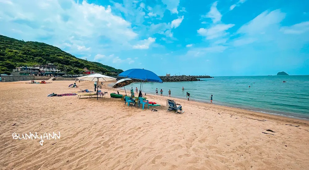 外木山情人湖濱海大道，大武崙白沙灘踏浪，玩水看海勝地 @小兔小安*旅遊札記