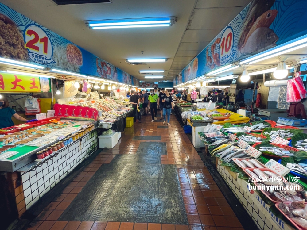 桃園暢遊「竹圍漁港」買海鮮吃美食，環境、停車、餐廳一次打包。