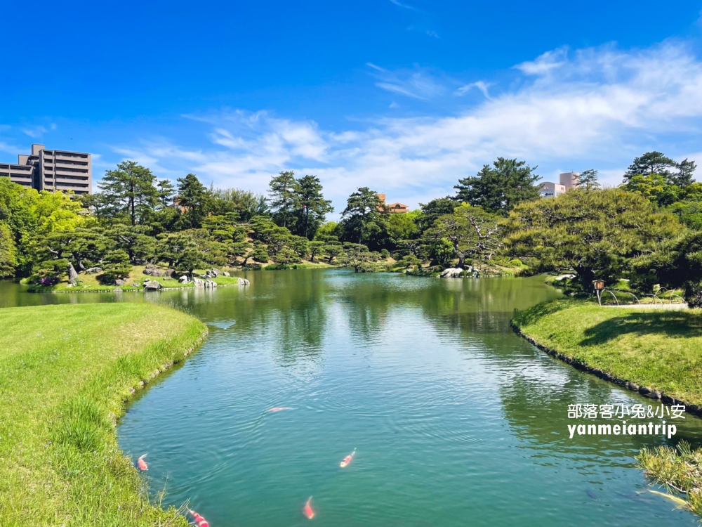 香川縣景點【栗林公園】米其林三星級日本庭院