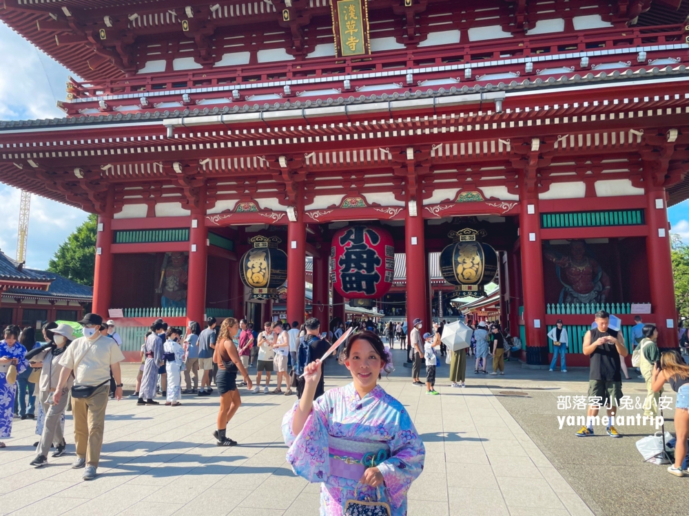 【東京淺草寺雷門】市中央最美古都寺廟，環境、必體驗、美食全攻略